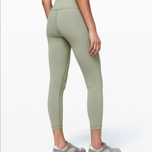 Lululemon Wunder Under Crop (High-Rise)  21”